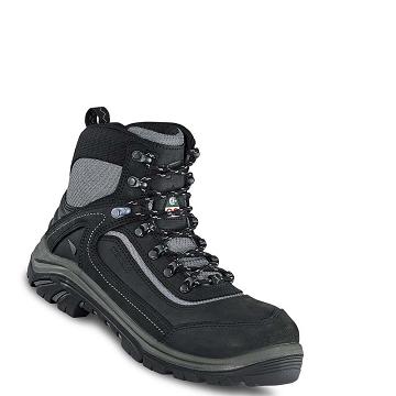 Red Wing Tradeswoman 6-inch Waterproof CSA Safety Toe Hiker Women's Work Boots Black / Grey | ZA 172VRW